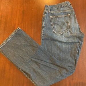 Levi's 514 Slim Straight Dark Wash Jeans 34X32